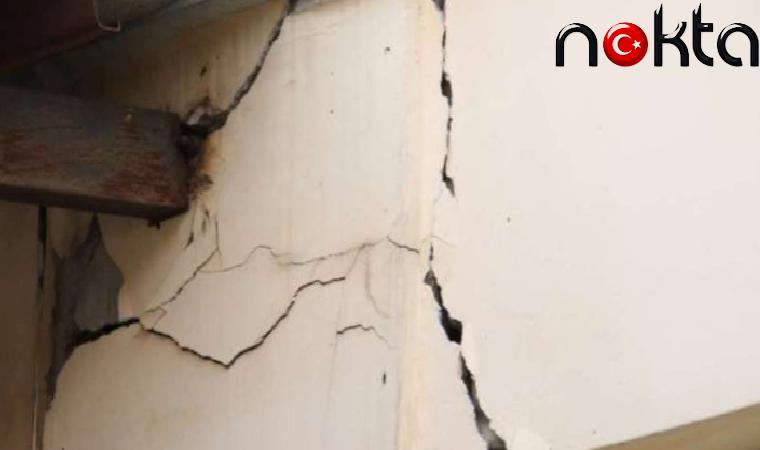 Orta hasarlı bina bilmecesi sürüyor