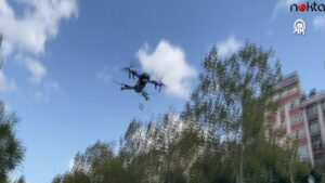 Şişli’de dron destekli kırmızı ışık ihlali denetimi yapıldı