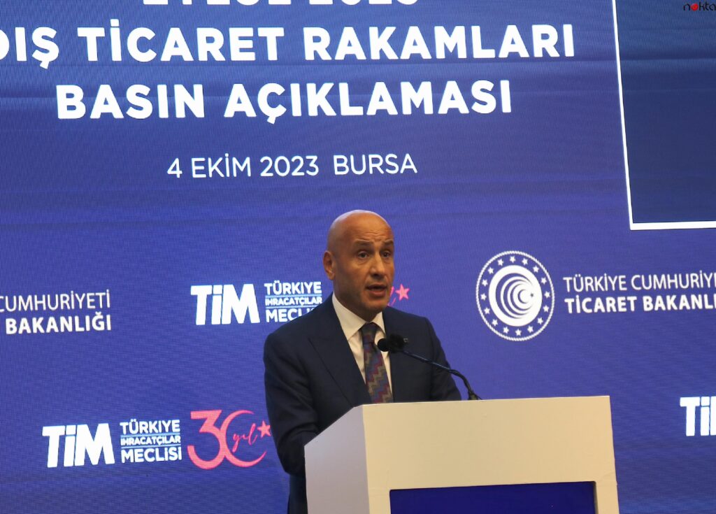 Türkiye’nin eylül ihracatı 22,7 milyar dolar oldu