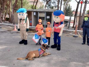 Balıkesir’de lösemili çocuklardan jandarmaya ziyaret