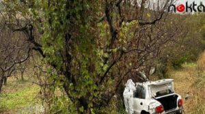 Bursa’da su kanalına çarpan otomobilin sürücüsü öldü