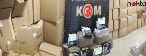 Yalova’da bir kamyonda 6 ton kaçak tütün ele geçirildi