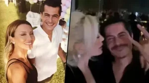 İsmail Hacıoğlu eski eşiyle dudak dudağa!