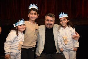 Çocuklar tatilin tadını çıkardı