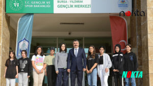 Yıldırım Gençlik Merkezi Kütüphanesi hizmete hazır