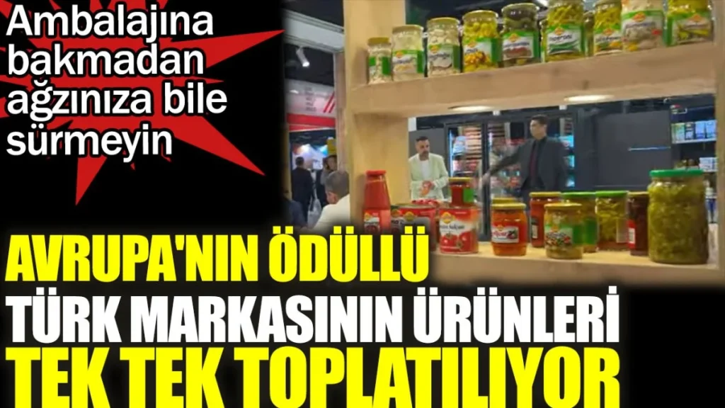 Avrupa’nın ödüllü Türk markası Suntat’ın ürünleri tek tek toplatılıyor
