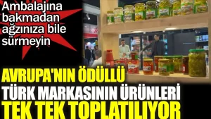 Avrupa’nın ödüllü Türk markası Suntat’ın ürünleri tek tek toplatılıyor