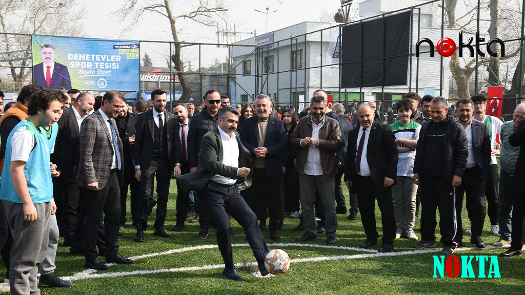 Bursa Yıldırım’da Demetevler Spor Tesisi törenle açıldı