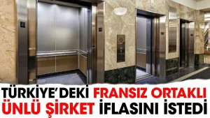 Türkiye’deki Fransız ortaklı ünlü şirket iflasını istedi