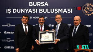 Cumhurbaşkanı Yardımcısı Cevdet Yılmaz Bursa İş Dünyası ile buluştu