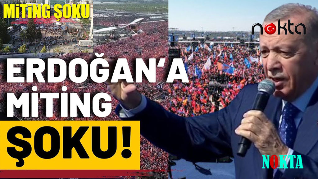 Erdoğan’a miting şoku, İstanbul mitinginde umduğunu bulamadı!