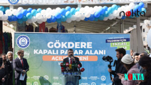 Gökdere Çarşısı yeni yüzüyle hizmete girdi