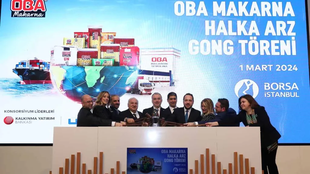 Oba Makarna açılışta tavan oldu