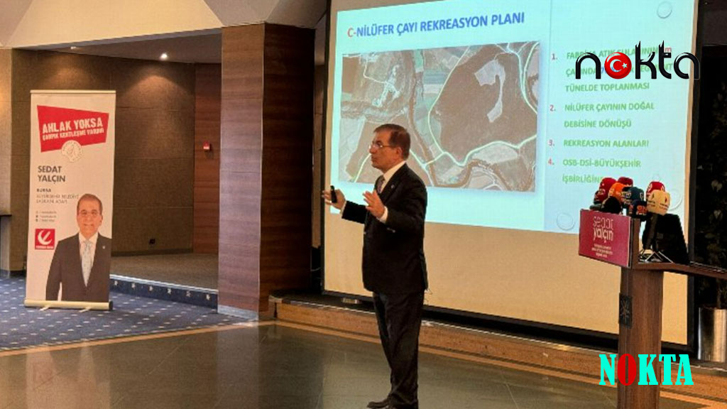 Sedat Yalçın Bursa’da Nilüfer Çayı temiz akacak!