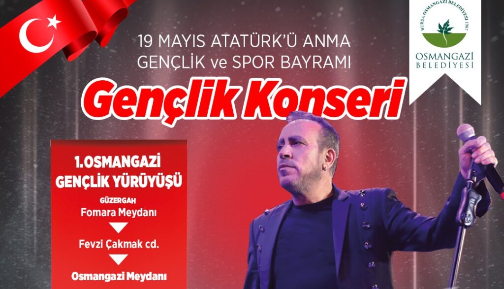 1. Osmangazi Gençlik ve Spor Şöleni Başlıyor