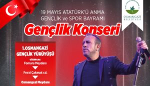 1. Osmangazi Gençlik ve Spor Şöleni Başlıyor