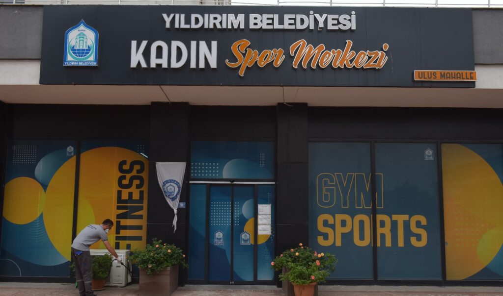 Yıldırım Kadın Spor Merkezleri’nde İlaçlama