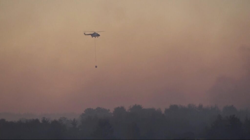 Çanakkale’de orman yangını: Mücadele sürüyor