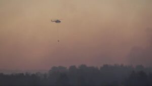 Çanakkale’de orman yangını: Mücadele sürüyor