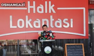 Bursa’nın ilk halk lokantası açıldı