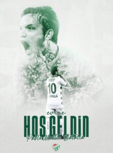 Pablo Martin Batalla, Bursaspor’a geri döndü