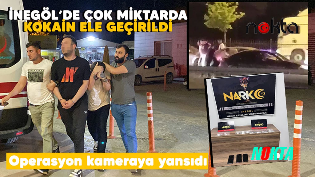 Bursa İnegöl’de Enes Güreş ve Ünal Akdoğan isimli uyuşturucu taşıyan şahıslar yakalandı