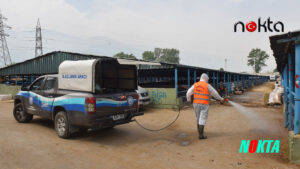 Bursa Yıldırım’da kurban satış yerleri ilaçlanıyor