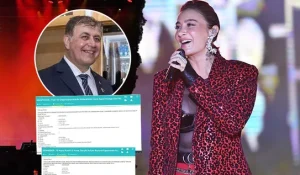 Şarkıcı Sıla’ya ikramlar ihalesi!