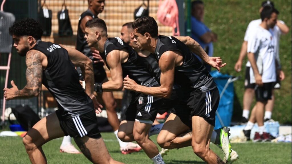 Beşiktaş kondisyon çalıştı