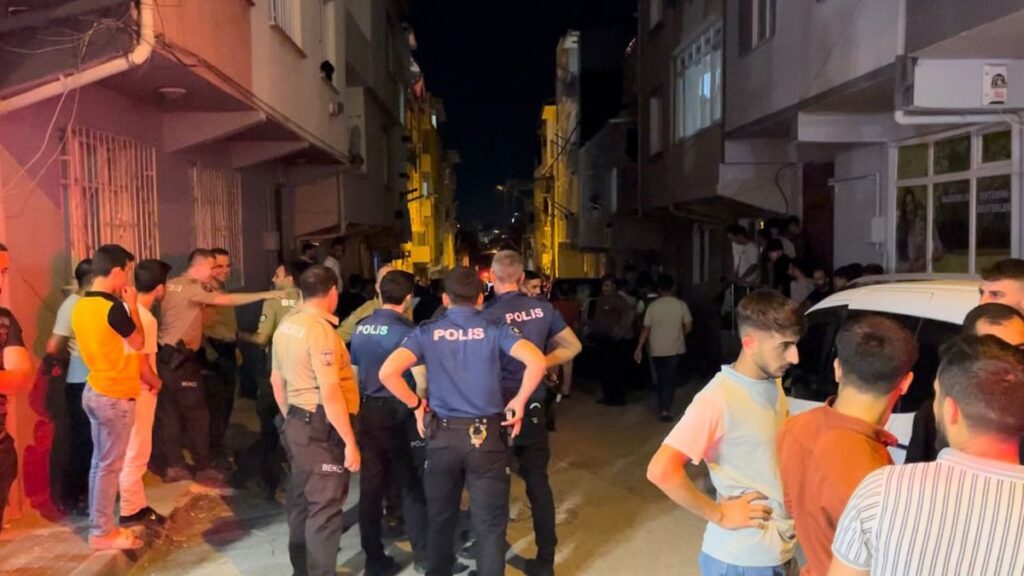 Damadın yakınları gelinin evini bastı, ortalık karıştı