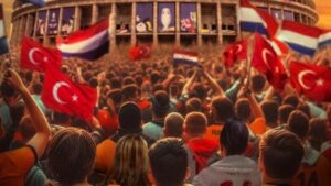 Hollanda Türkiye maçı öncesi dostluk mesajları