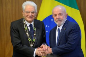 İtalya Cumhurbaşkanı Mattarella, Lula da Silva ile bir araya geldi
