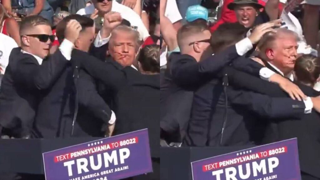 Trump’a suikast girişimi: Kulağından yaralandı