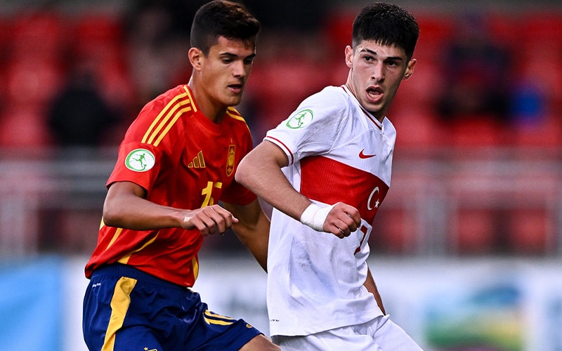 U19 Milli Futbol Takımı, İspanya ile 1-1 berabere kaldı