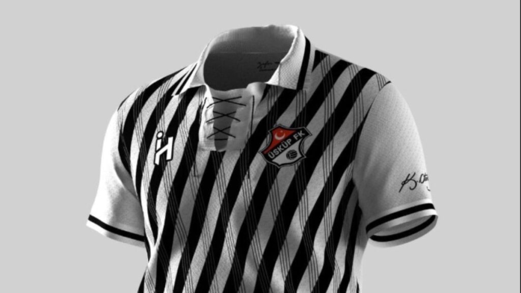 Üsküp FK, yeni sezon formalarında Mustafa Kemal Atatürk’ün süveterinden esinlendi