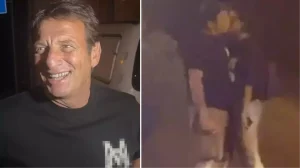 Kaya Çilingiroğlu kızından 4 yaş küçük sevgili ile dudak dudağa