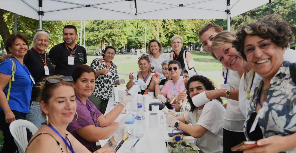 Kadınlar Osmangazi’de hem eğlendi hem de öğrendi