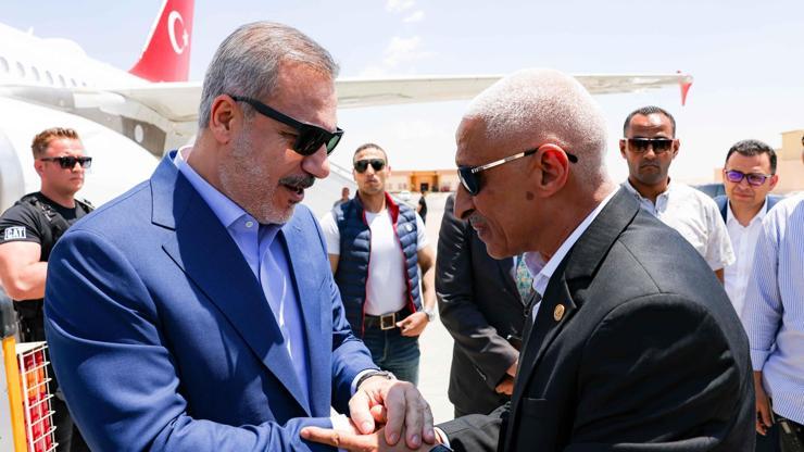 Dışişleri Bakanı Fidan Mısır’da