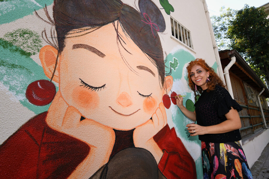 Osmangazi’nin duvarlarında sanat var