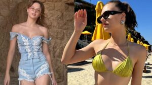 Nilsu Berfin Aktaş Barcelona’da tatilde