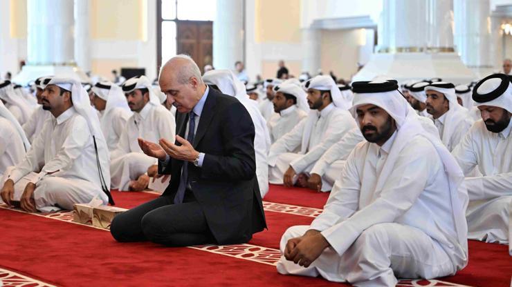 TBMM Başkanı Kurtulmuş ve beraberindeki heyet, Haniye’nin cenaze törenine katıldı