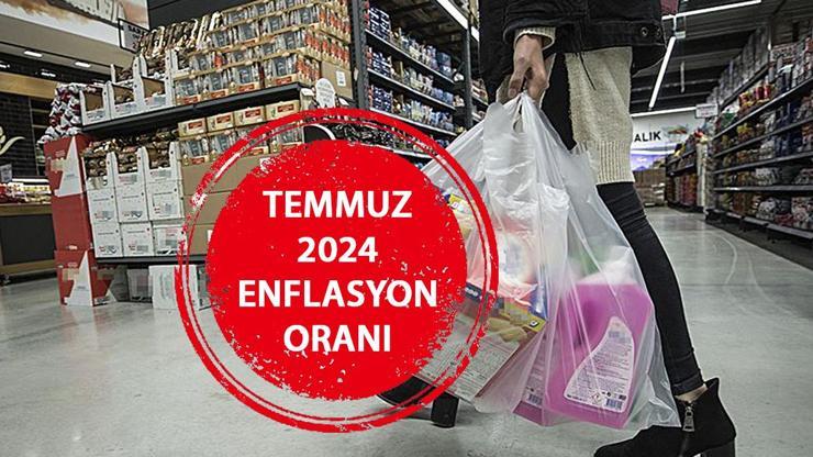 TEMMUZ 2024 ENFLASYON ORANI NE KADAR, YÜZDE KAÇ? TÜİK Temmuz ayı  enflasyon rakamları 2024