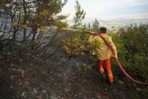 Bursa Gündoğdu Tepesi’nde yangın!