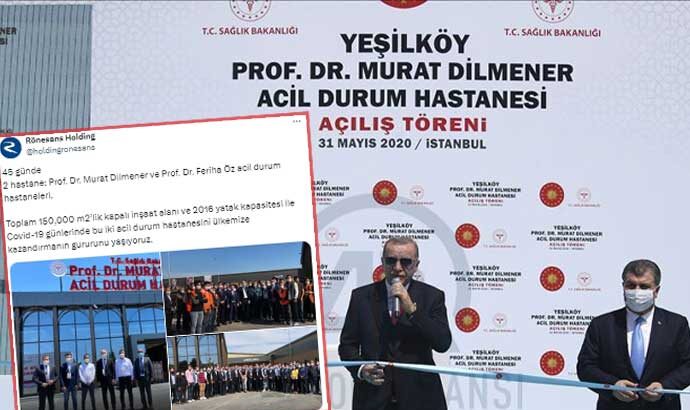 AKP’li Rönesans Holding’in yaptığı hastanenin tavanı çöktü! Bir bebek öldü, 2’sinin durumu kritik