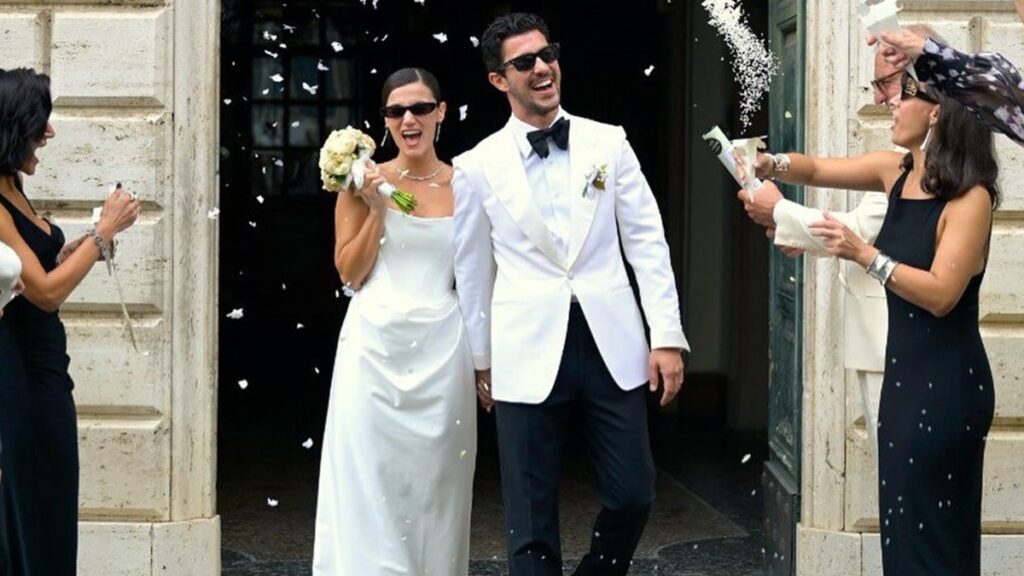 Düğünden ilk kareler! Pınar Deniz ve Kaan Yıldırım İtalya’da evlendi