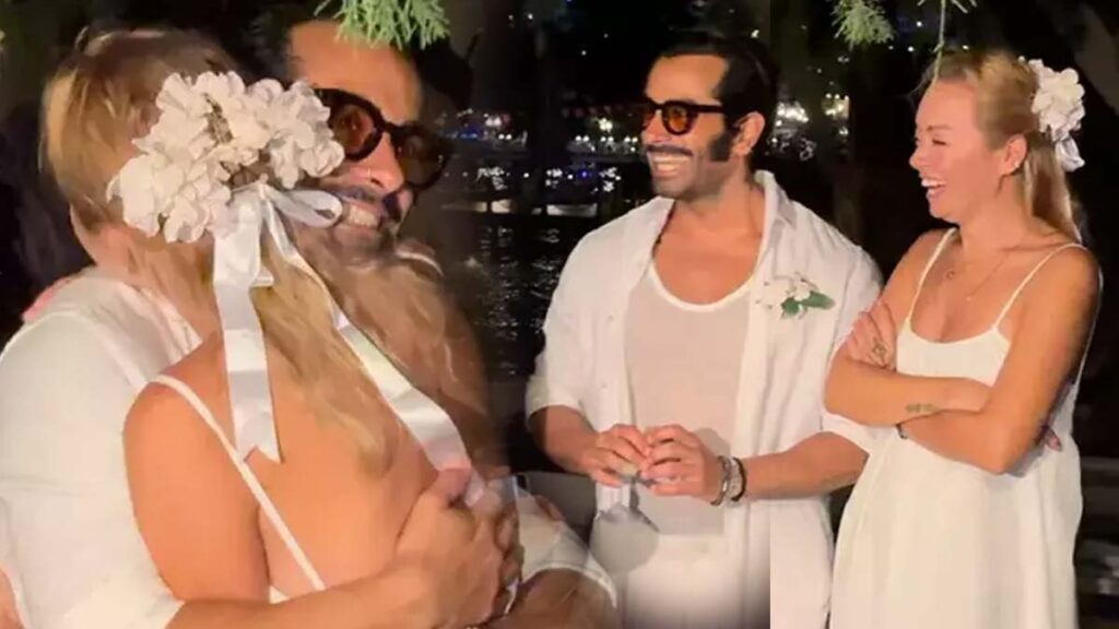 Gökhan Türkmen’in doğum gününde şaşırtan kutlama: Nikah tazeledi