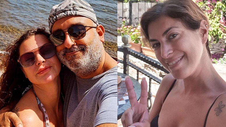 Rüştü Onur Atilla ile eski eşi Sinem Ayyıldız bir arada