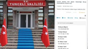 Tunceli Valisi, AKP’li başkanlara özendi: Pazarlık usulüyle 104 milyonluk ihale