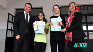 Başkan Aydın, Bursa’nın kurtuluşunu öğrencilerle kutladı