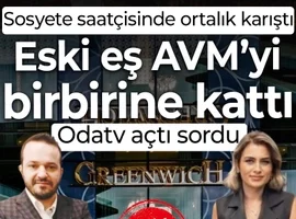 Sosyete saatçisinde ortalık karıştı… Eski eş AVM’yi birbirine kattı…